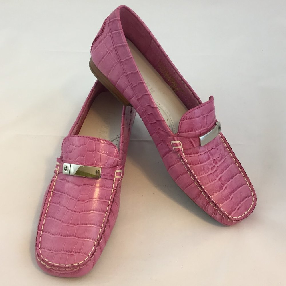Ralph Lauren “Suzie” Leather Driving Loafer - NEW